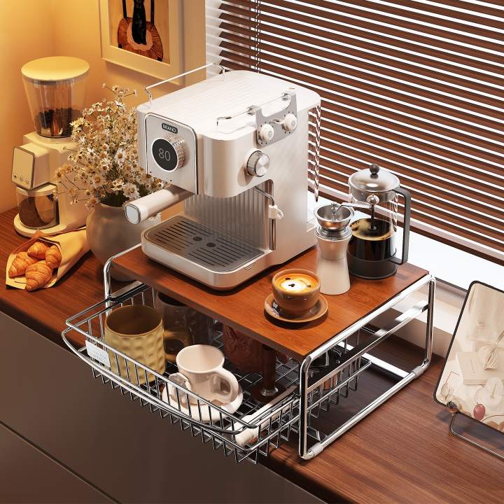 Ce face ca suportul de depozitare pentru cești de cafetieră de pe blat cu coș extras să fie un must-have pentru stația de cafea Ce face ca suportul de depozitare pentru cești de cafetieră de pe blat cu coș extras să fie un must-have pentru stația de cafea