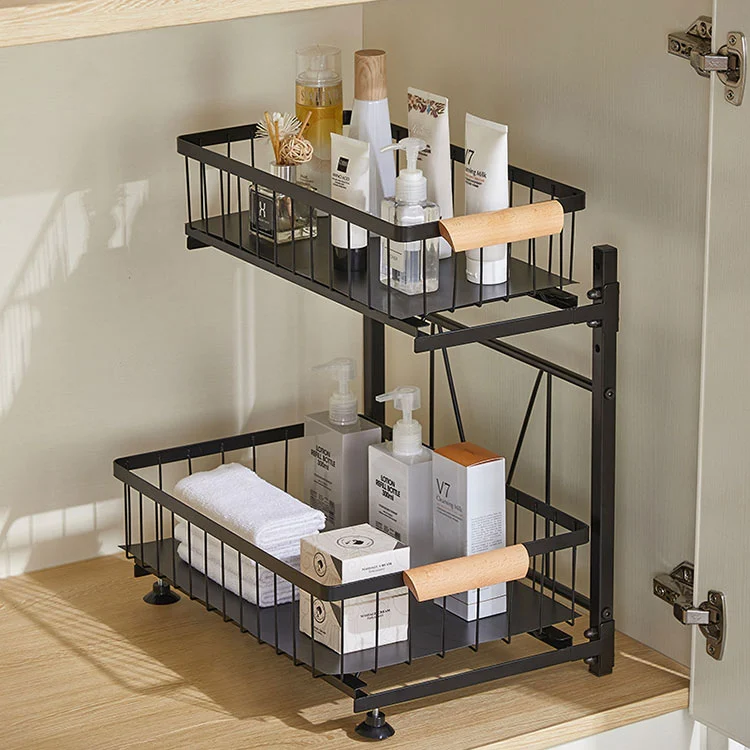 Organizator metalic de tacâmuri pentru dulap Organizator metalic de tacâmuri pentru dulap